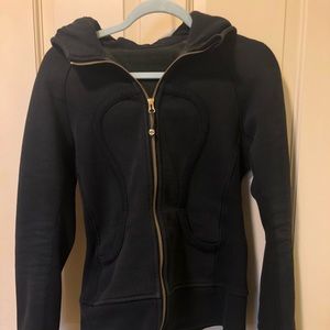 Lululemon - Scuba Hoodie - Black & Army Green